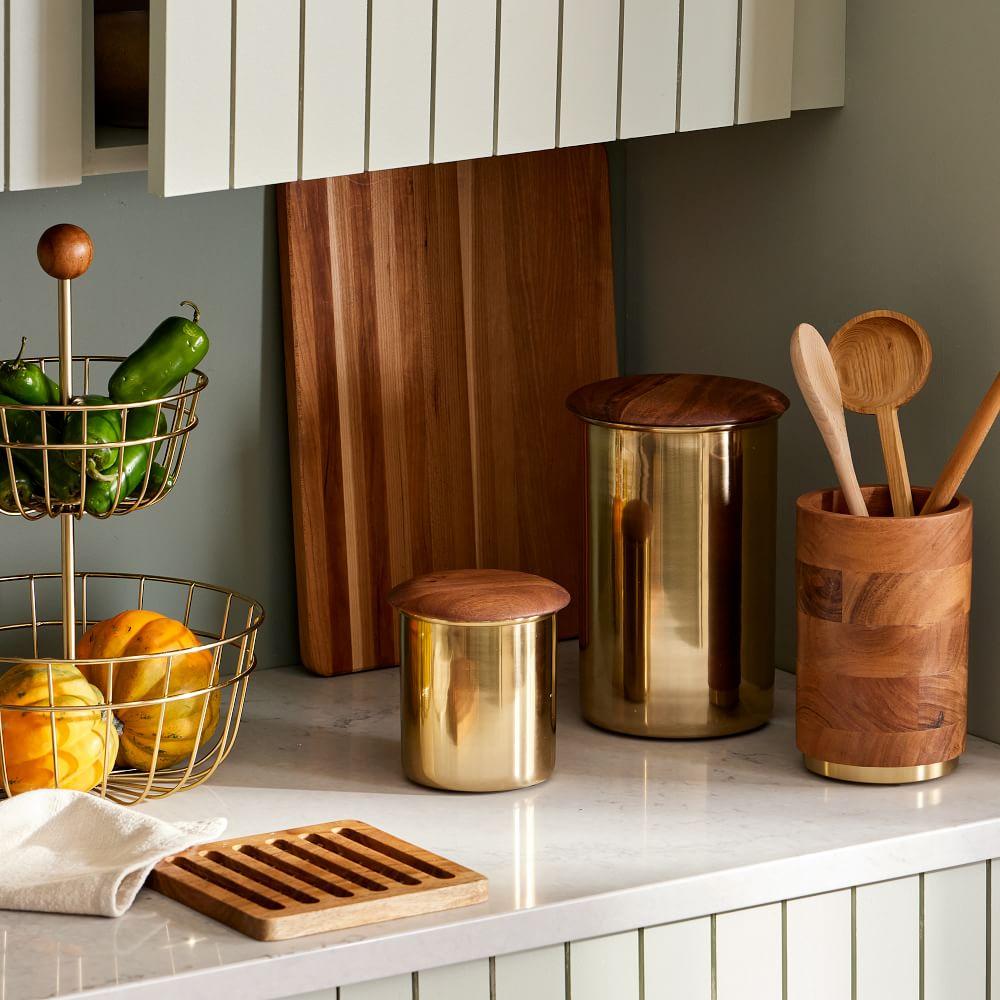Reid Steel Wood Kitchen Tools Collection West Elm UK